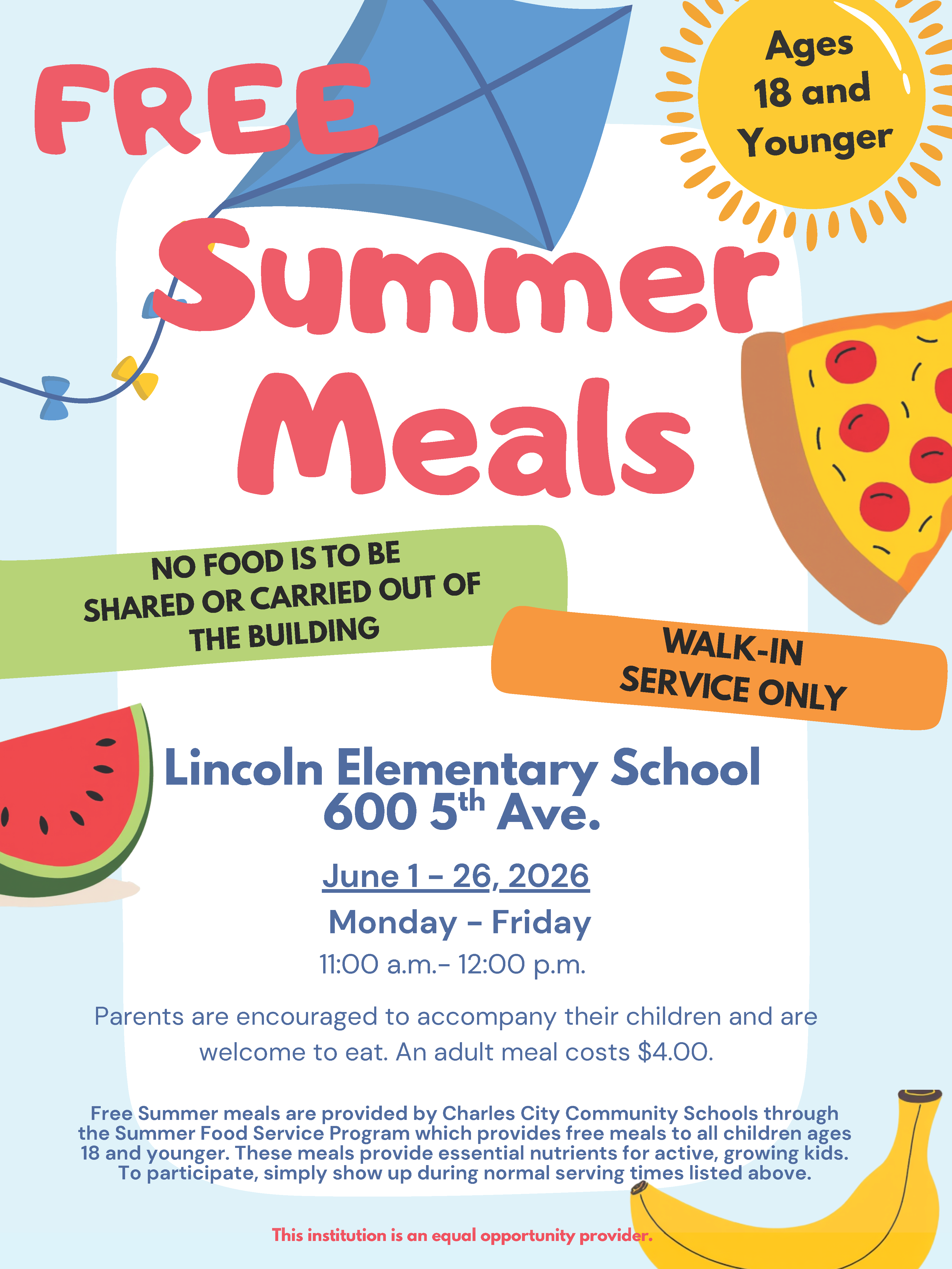 May 31, 2026 CCHS Weekly Newsletter